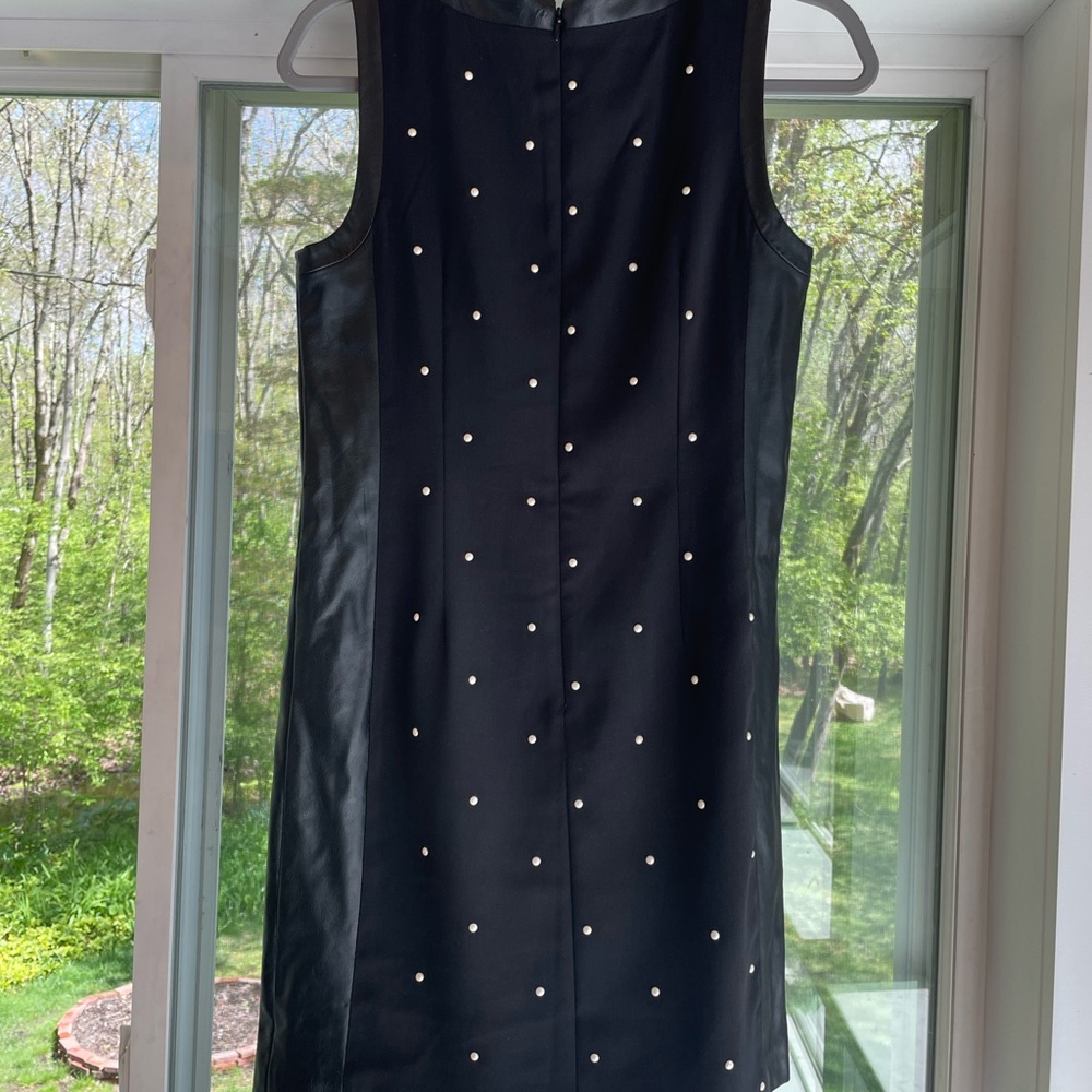 Ann Taylor Black and White Sheath Cocktail Dress